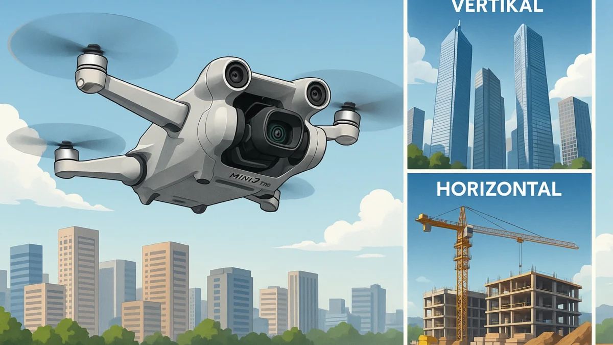 Drone sub 250 gram untuk dokumentasi dan proyek pemetaan dji mini 3 4 pro