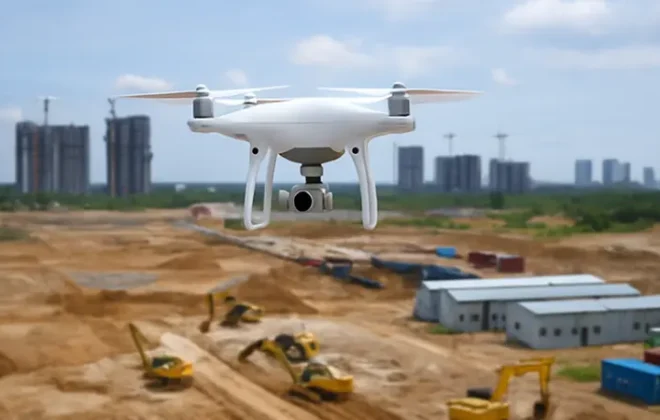 jasa drone pemetaan proyek konstruksi murah