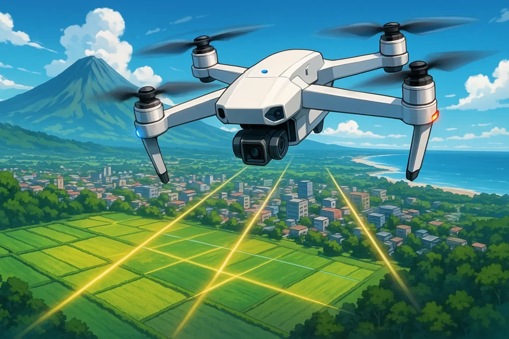 jasa drone pemetaan yogyakarta sleman gunungkidul