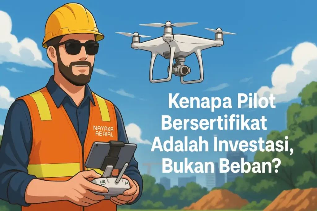 sewa drone profesional bersertifikat APDI